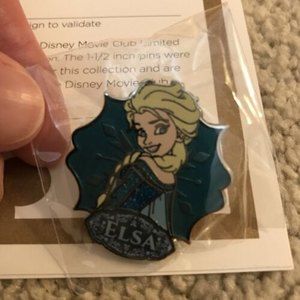 Disney Movie Club Exclusive VIP Pin - Elsa (Frozen) COA New & Sealed